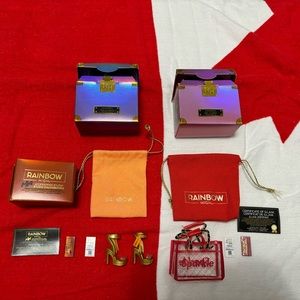 Rainbow High Doll Mini Accessories Studio Handbags and Shoes Displayed Lot READ